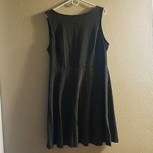 Polka dot A line Dress